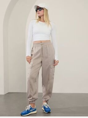 Athleta pants tan